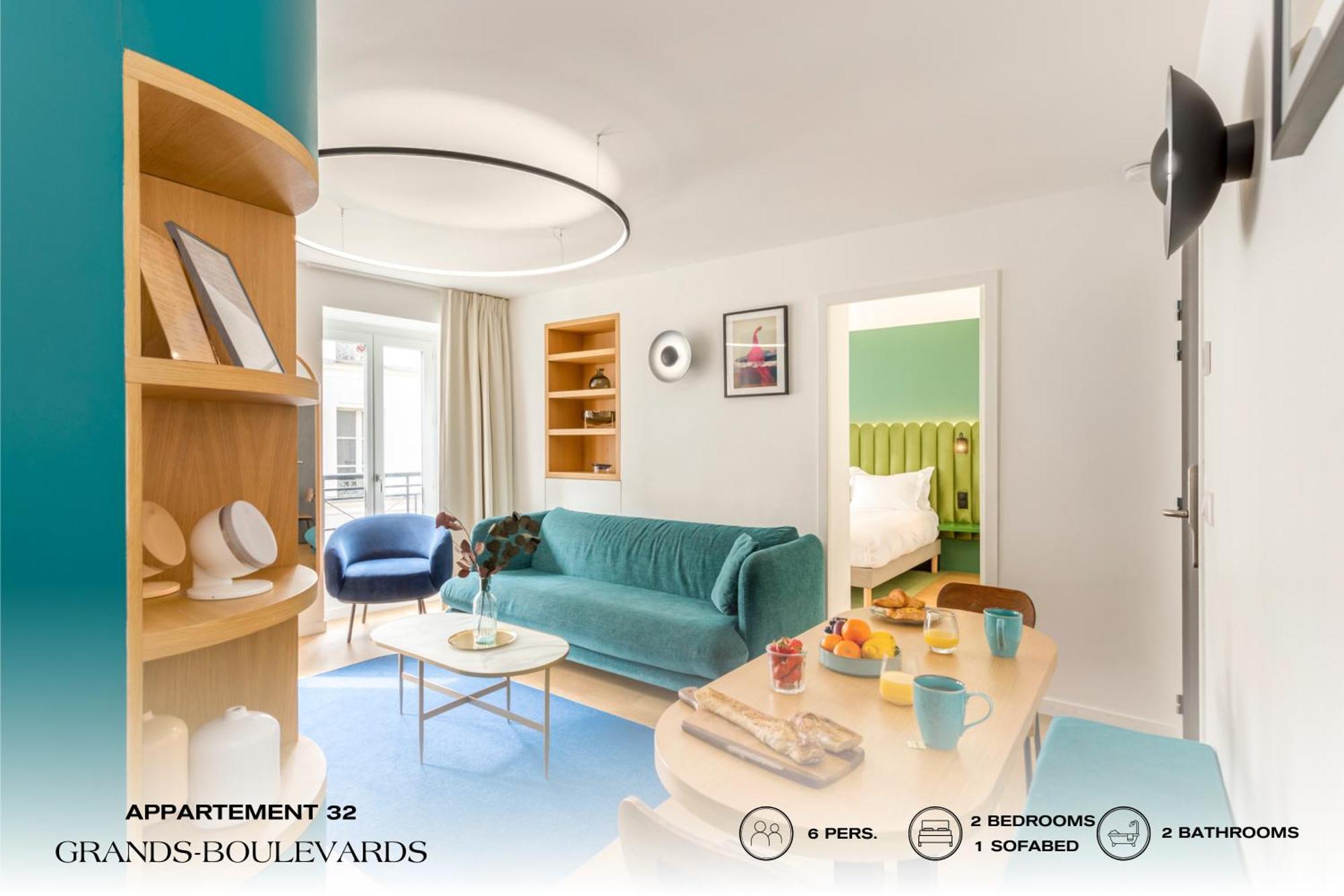 Beauquartier - Grands Boulevards Appartement Parijs