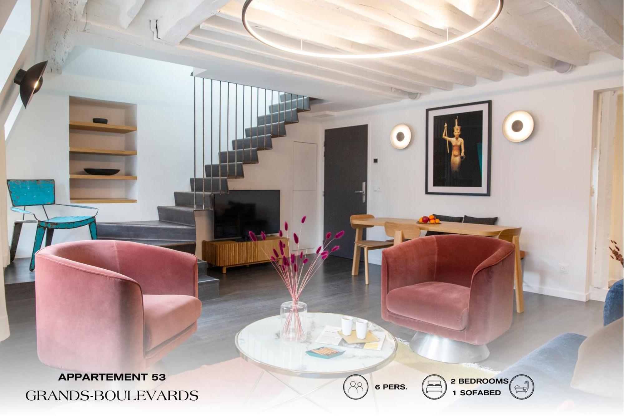Beauquartier - Grands Boulevards Appartement Parijs