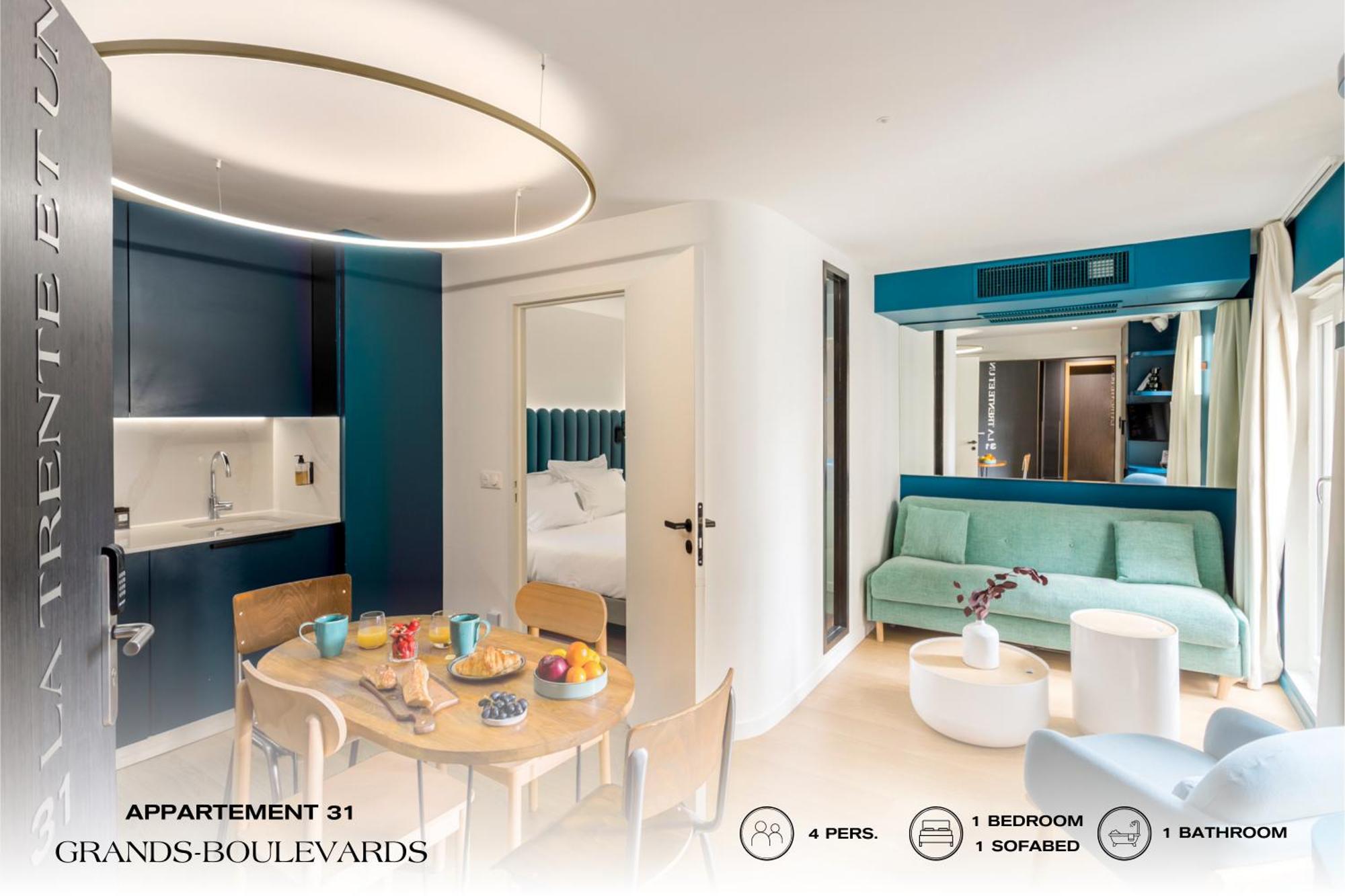 Appartement Beauquartier - Grands Boulevards Parijs